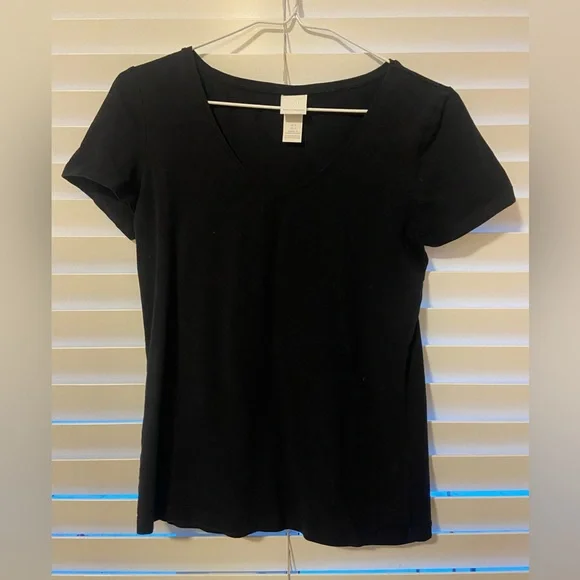 H&M basic black tshirt - Picture 2 of 3
